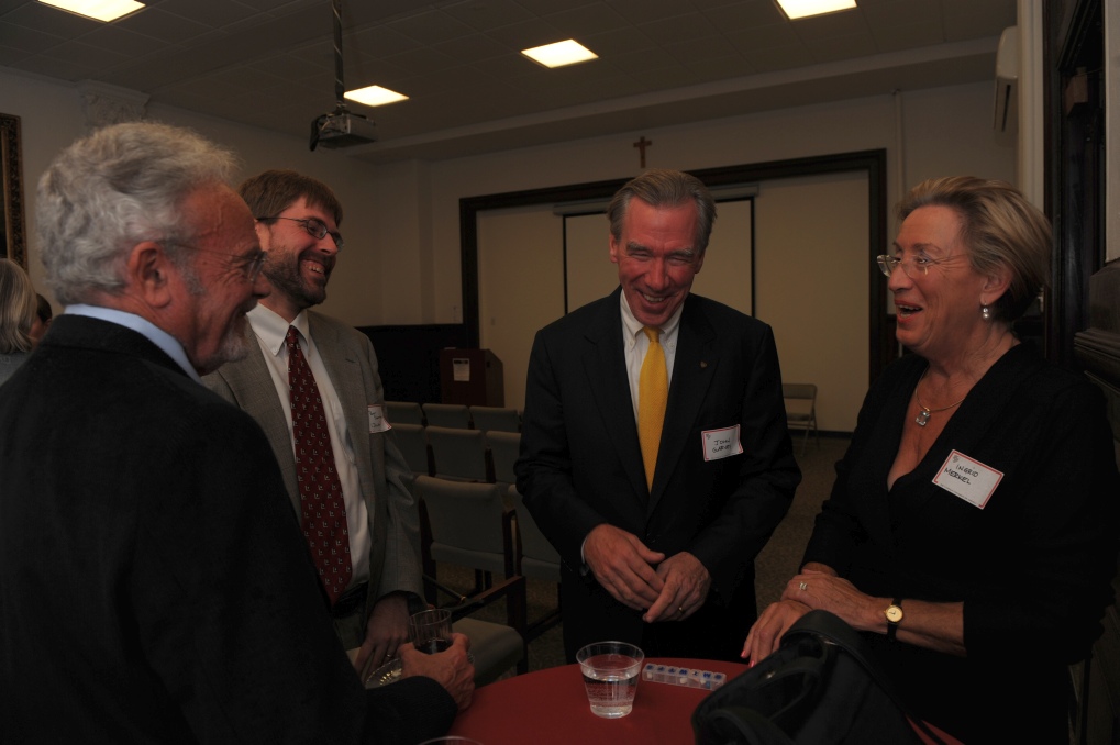 Dr. Ingrid Merkel, Antanas Suziedelis, Peter Shoemaker, John Garvey